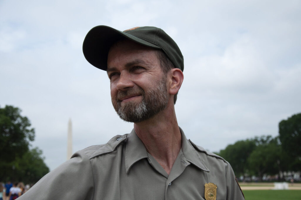 Portrait photo of Michael Stachowicz, Turf Management Specialist National Park Service in Washington, DC.
